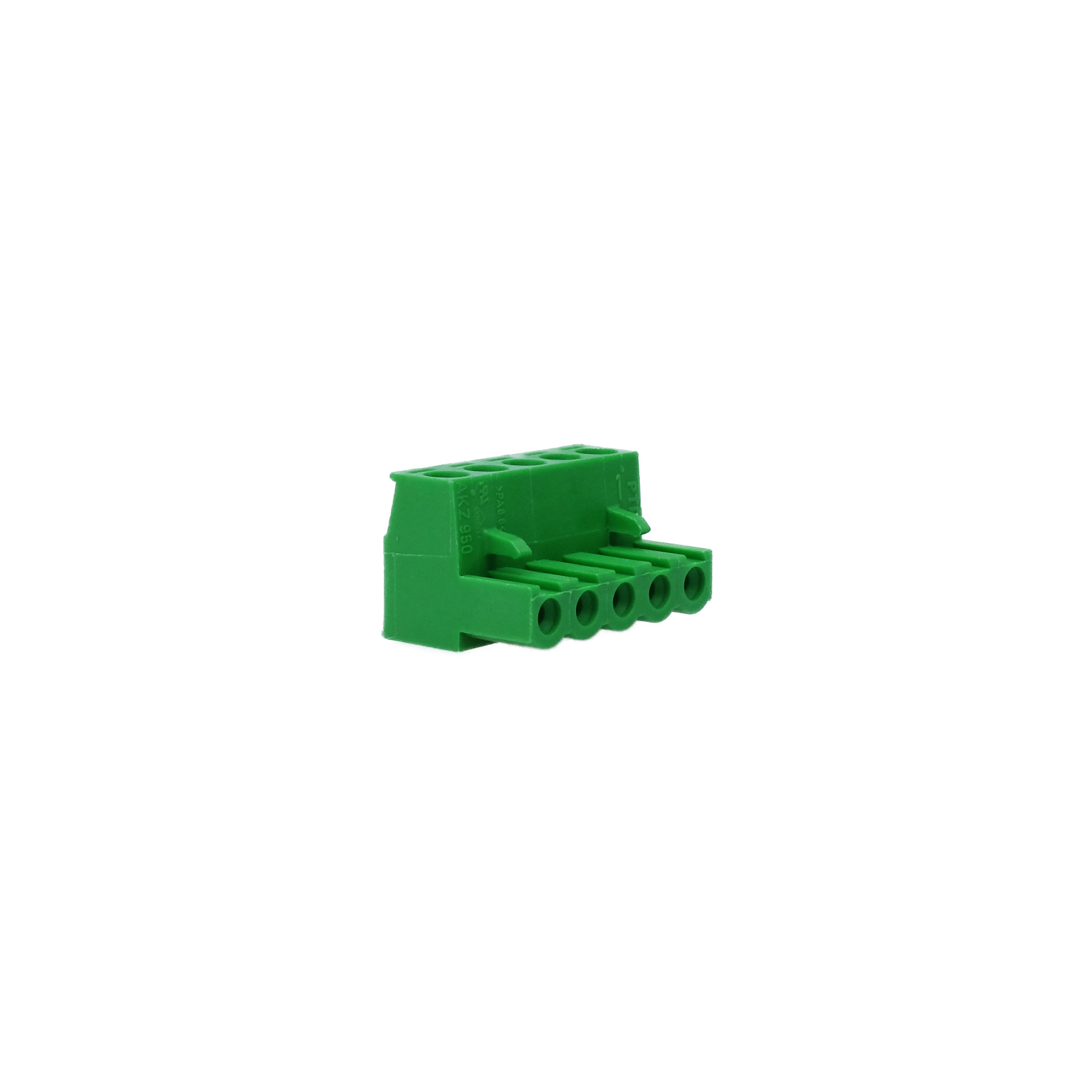 PTR Steckverbinder AKZ950 5pol RM5.08 50950050021E — Frontansicht