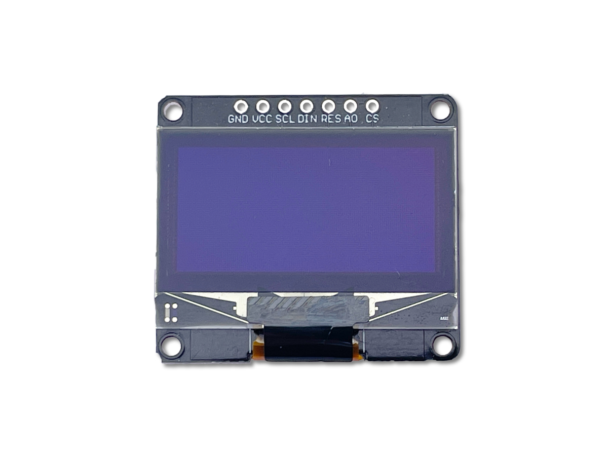 OLED 1.3" 128x64 Pixel - Top Ansicht