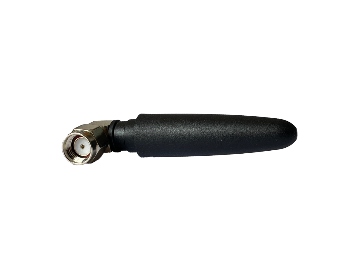 RP-SMA Stabantenne 5cm 2.0dBi, 90° abgewinkelt