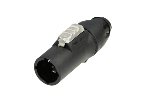 NEUTRIK NAC3MX-W-TOP powerCON TRUE1 Stecker Männlich — Draufsicht