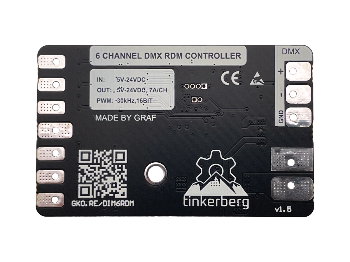 GKORE DIM6 DMX RDM 6ch LED Controller 30kHz 16Bit