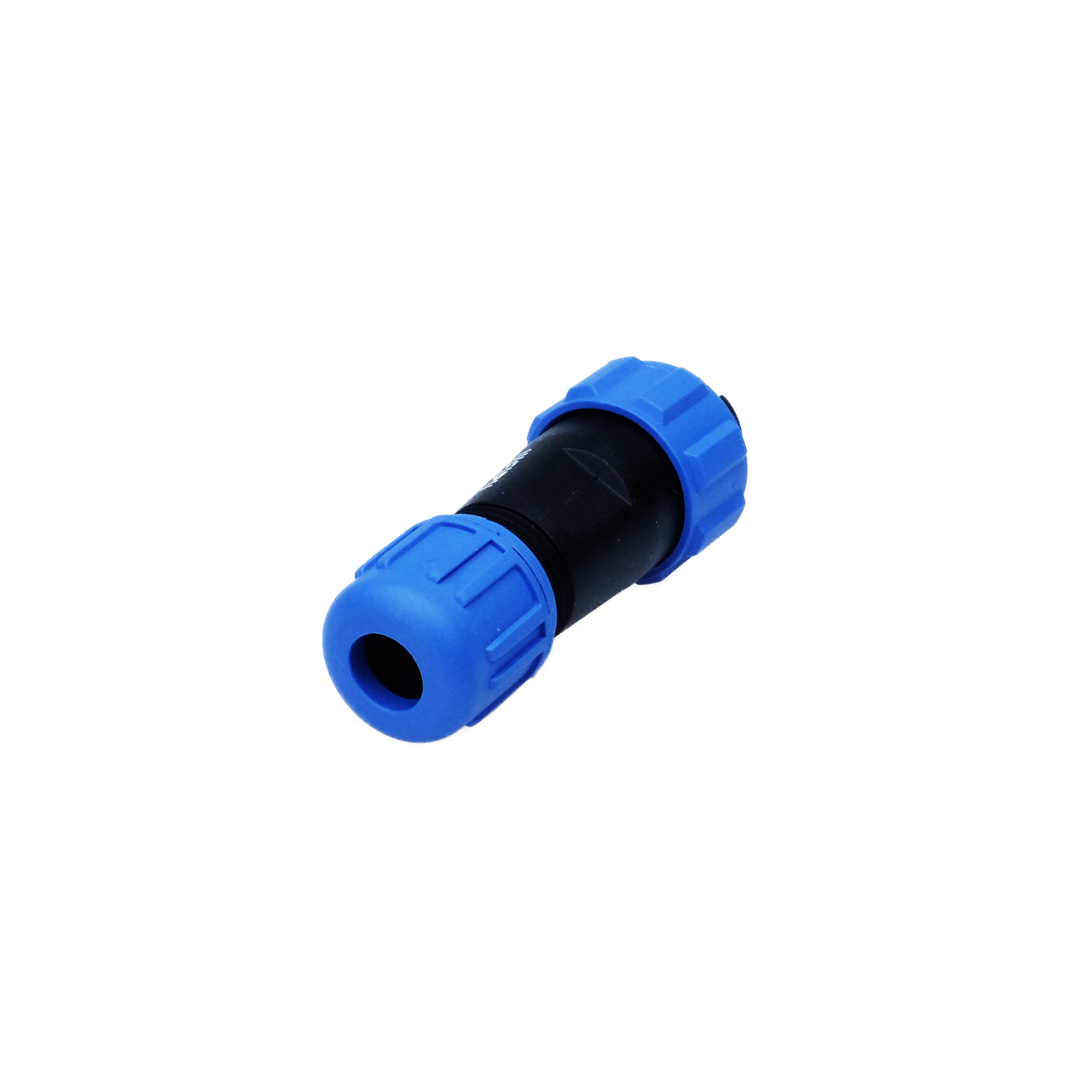 WEIPU Steckverbinder SP1310/P2IN 2Pol IP68 Wasserdicht Männlich — Rückansicht