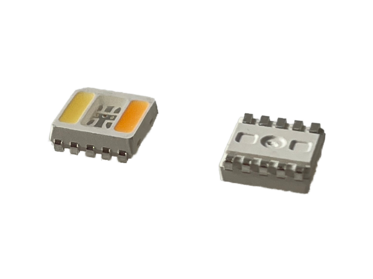 LED SMD 5050 5in1 RGBWW CCT 2700K-6500K 3V 0.4W CRI97 - Produktfoto