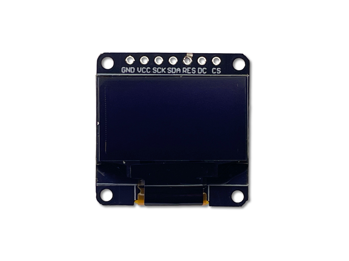 0.96 OLED Modul 128x64 Pixel Weiß - I2C/SPI 7 Pin-out - Produktfoto