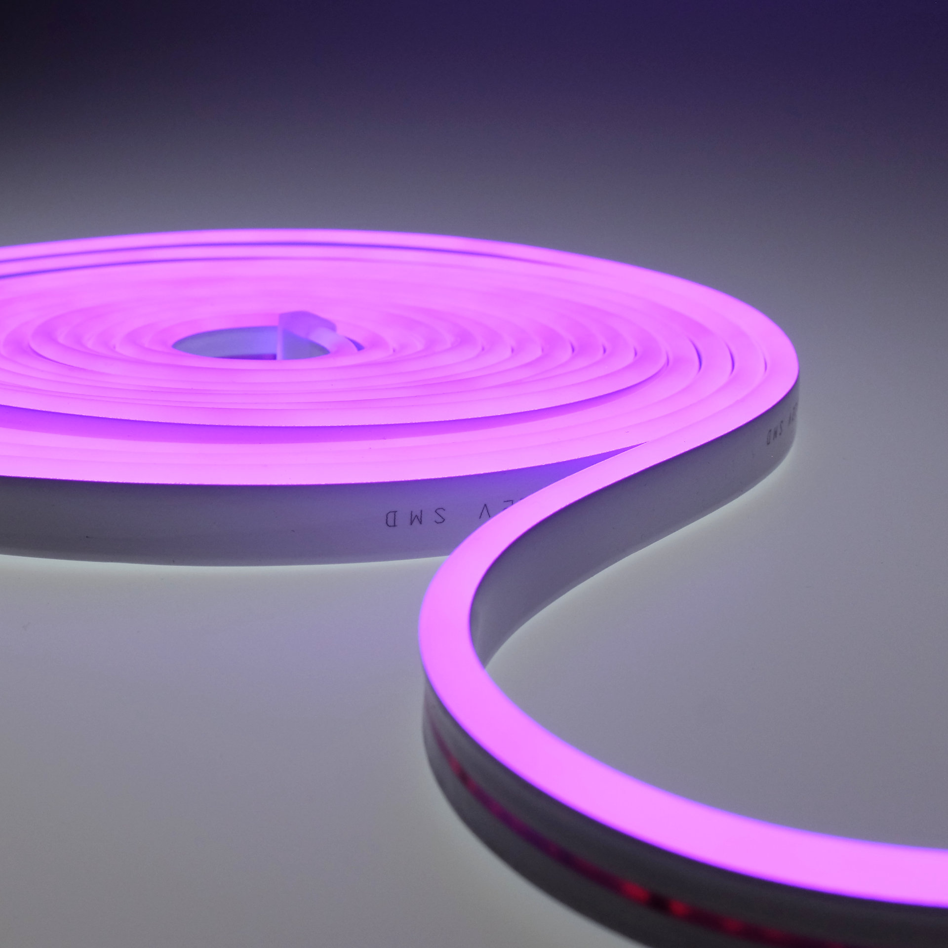 LED Neon Flex Streifen Side Violett 12V 9W/m 120LEDs/m 6x12mm